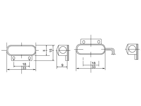 REED kontakt - Mini (NC)