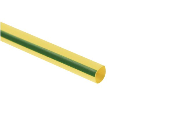 Krympeflex 2:1 - Ø4,8mm GRØN/GUL (1,2m)