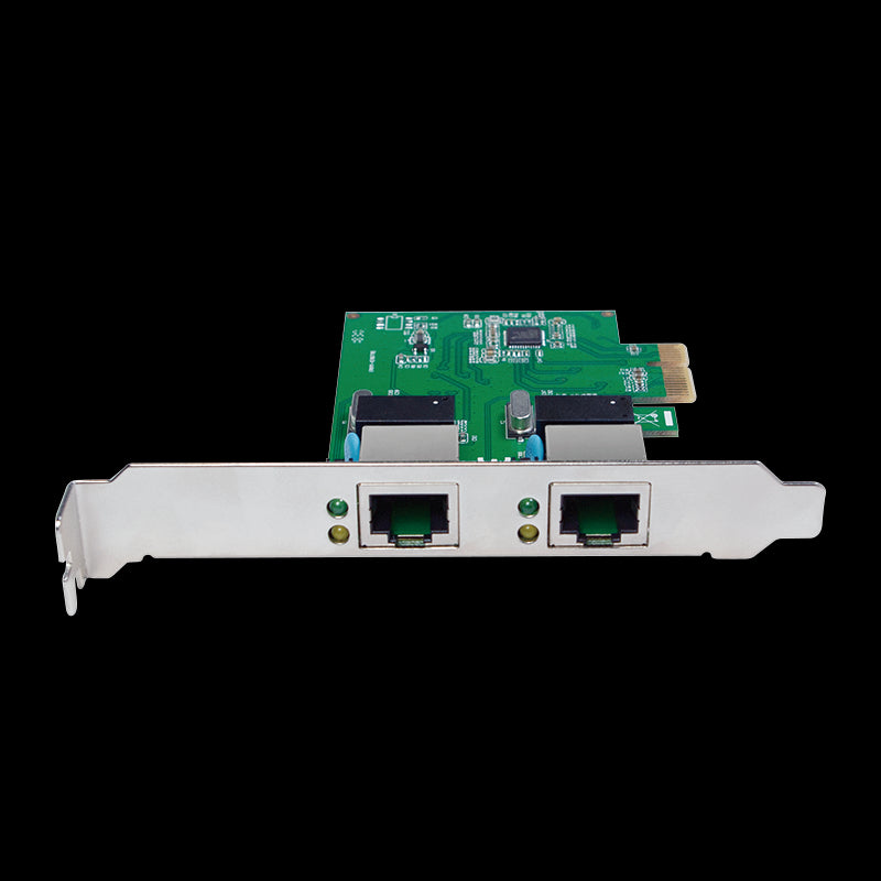 PCI-Express kort - 2 port Gigabit LAN