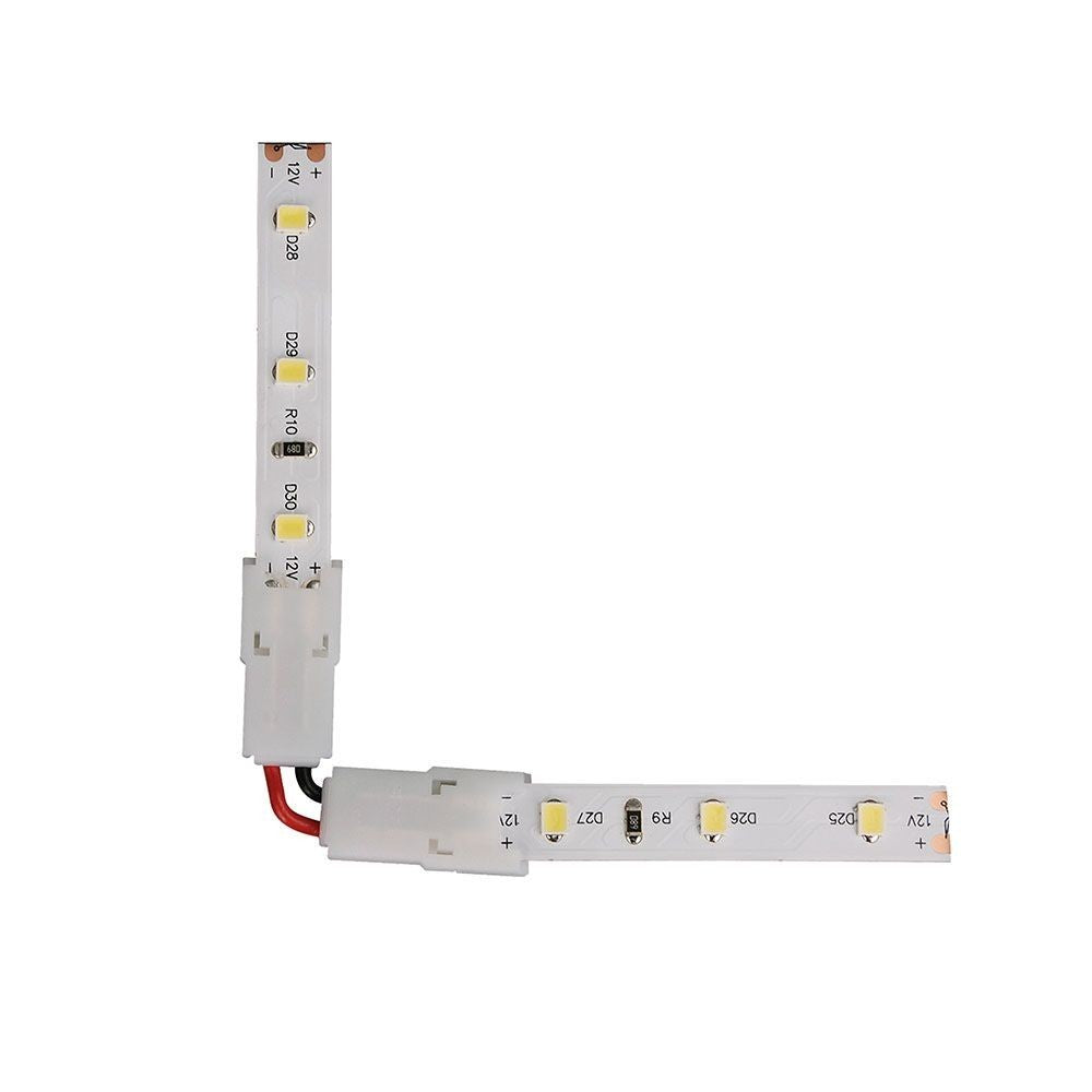 Fleksibel samler til LED strips - Til 3528 strips (8mm bred), 12V / 24V