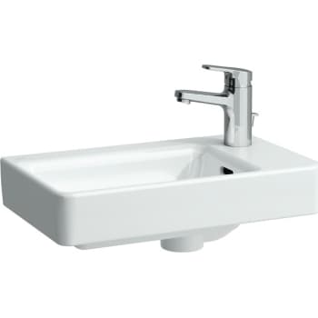 Laufen Pro håndvask 48 x 28 cm med hanehul til højre, hvid