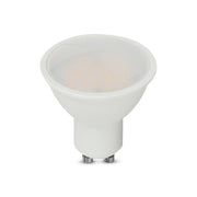 10W GU10 LED Spotlight med mælkeagtigt dæksel og 3000K varm hvidt lys - 1000lm - RA80