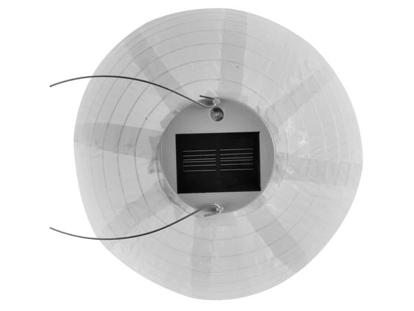 Lanterne m. solpanel - Ø25cm