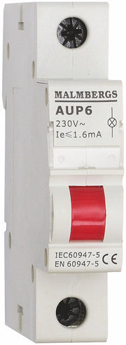 SIGNALLAMPE LED 230V RØD