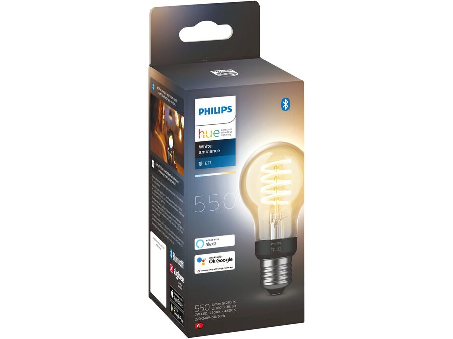 Philips Hue Filament E27 7W 550 lumen 1-pak