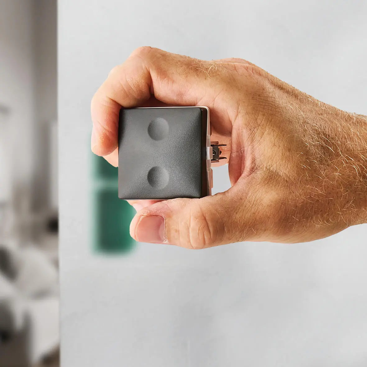 FESH SWITCH Curveline Afbryder Krydsning 1,0 - Koksgrå