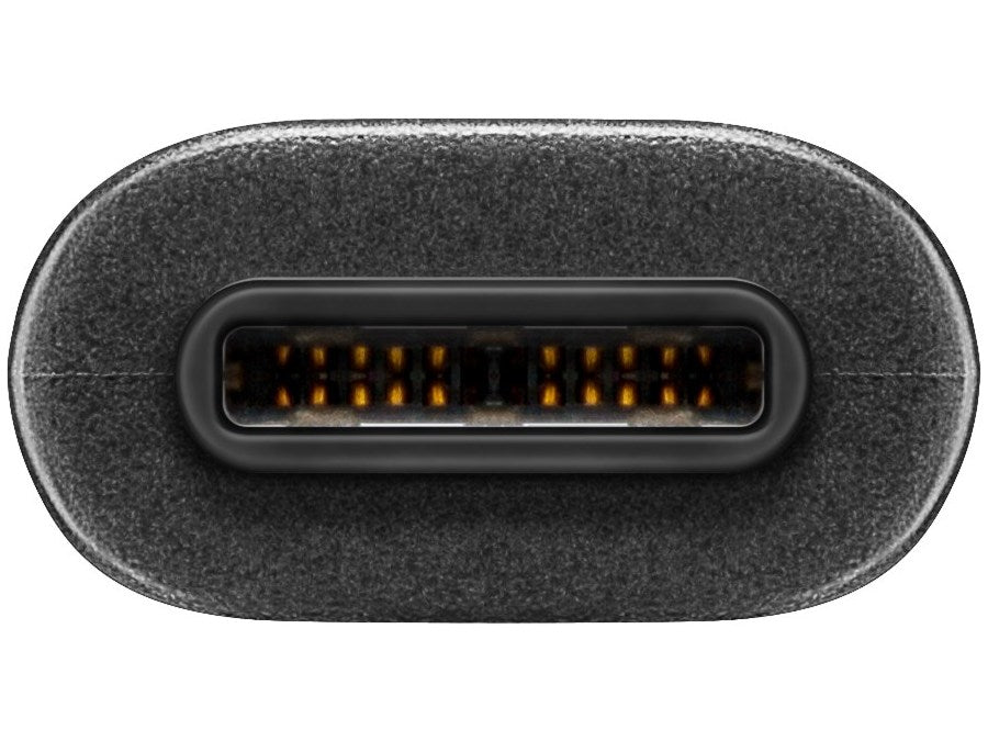 USB 2.0 kabel, USB-C han til Micro B han, Sort (0,2m)