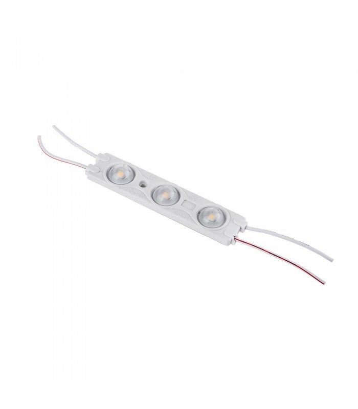 Vandtæt LED modul - 1,5W 3000k, IP67, Perfekt til skilte og special løsninger