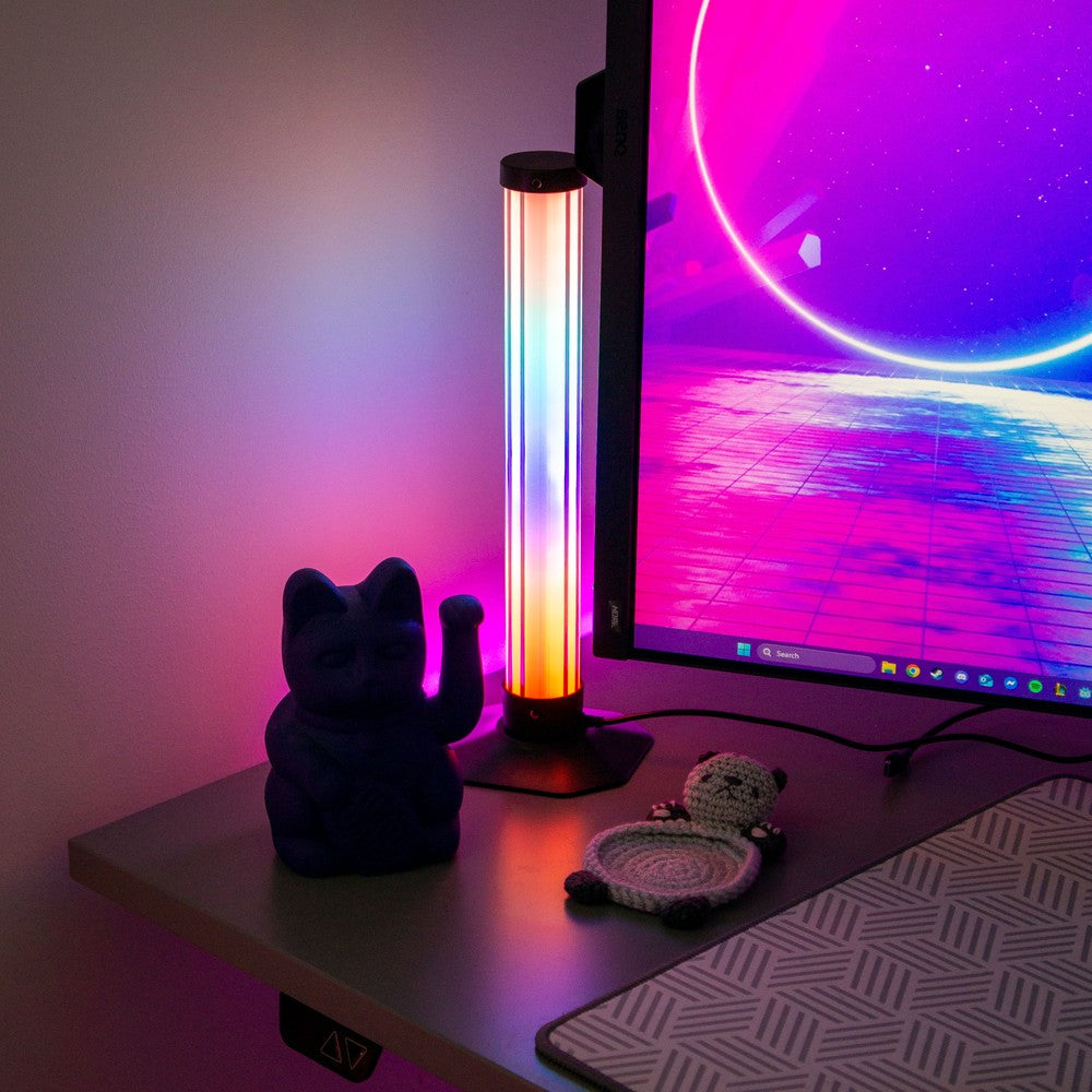 2 stk. RGBIC Ambient Light Bar - 33cm, Bluetooth, Effekt: 5W, Input: 5V USB