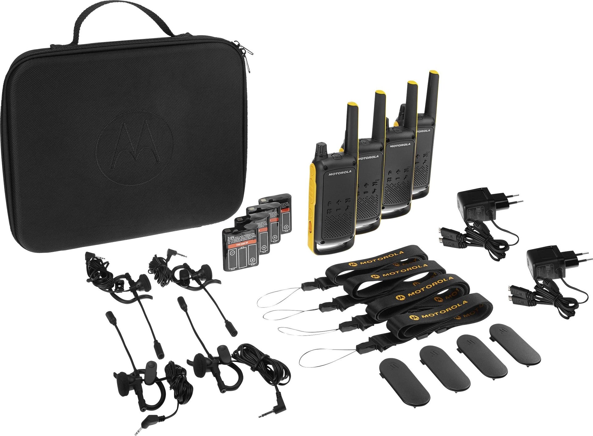 TALKABOUT T82 Extreme Quad PMR radio sæt (4 stk.)
