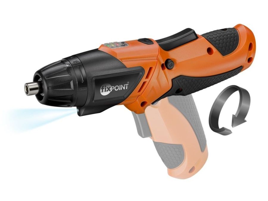 Mini akku. skruemaskine - 3,6V LiION batteri + 6 bits