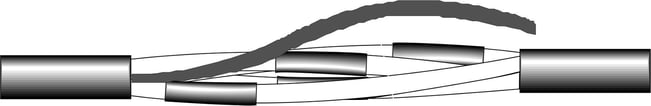 SPLEJSEMUFFE 5X1,5-6-1G