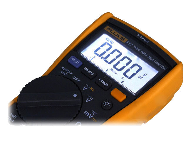 FLUKE 117 - Digital multimeter, CAT III 600V, Sand RMS AC
