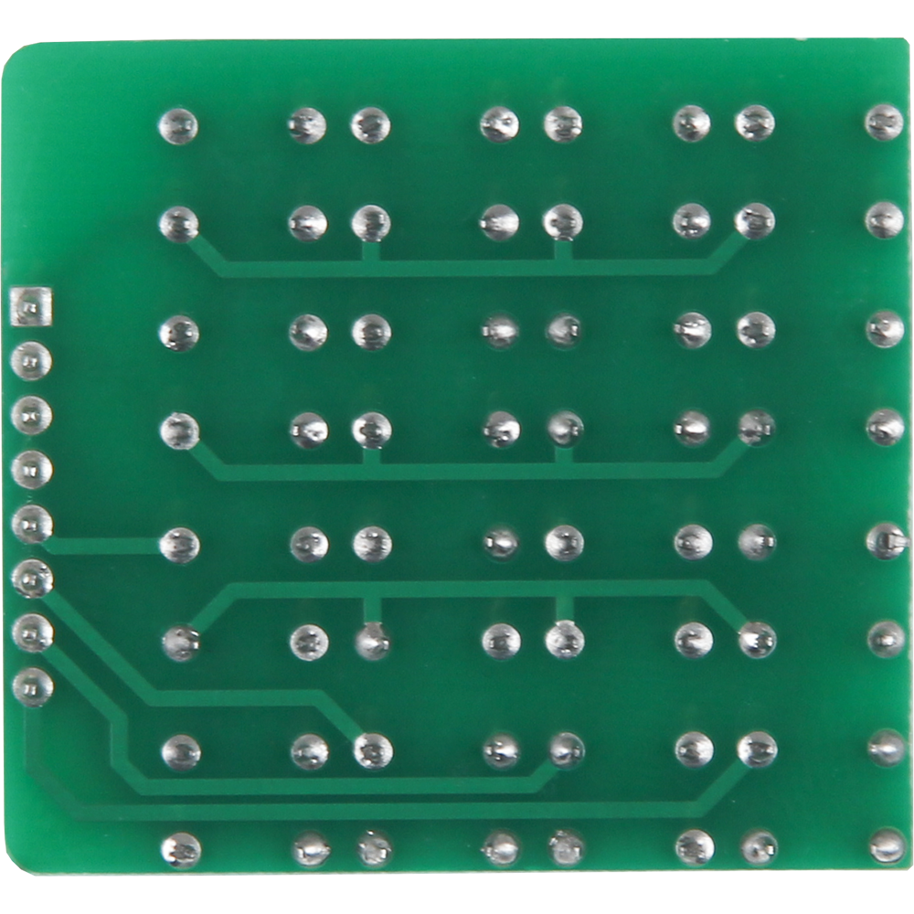 TACT mikrotrykkontakt matrix modul - 16 knapper (4x4)