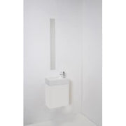 Sanibell Proline håndvask 40x23x10cm med hanehul til højre