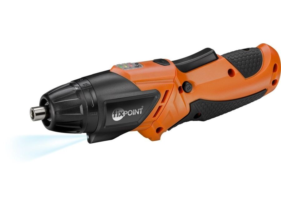 Mini akku. skruemaskine - 3,6V LiION batteri + 6 bits