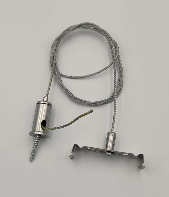 Wire ophæng til armatur - 1,5 meter, justerbar høj