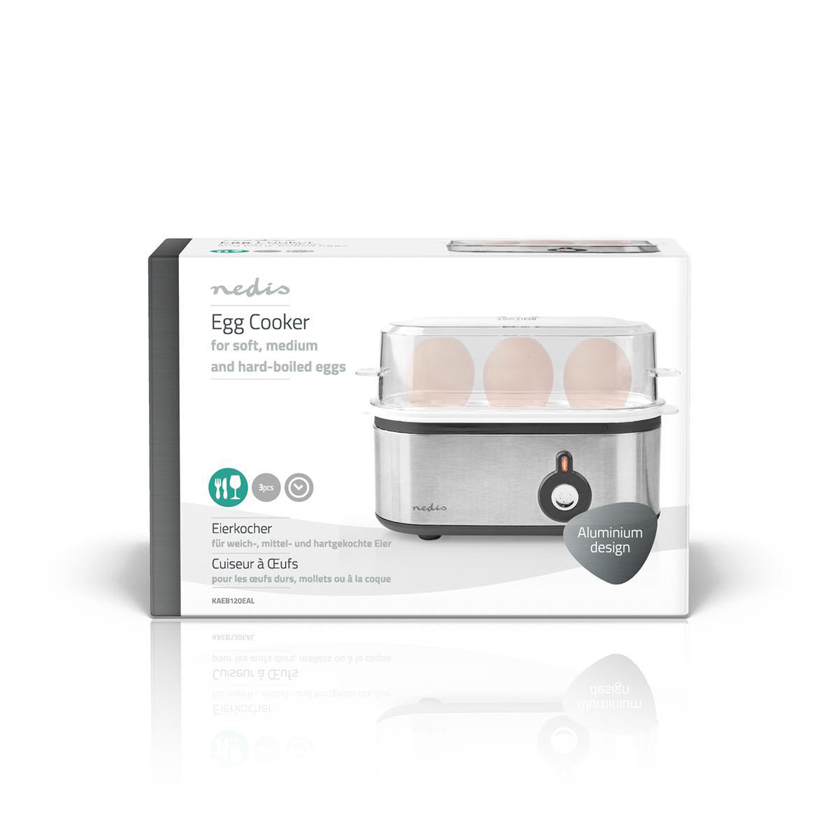 Æggekoger - 3 stk., 210W