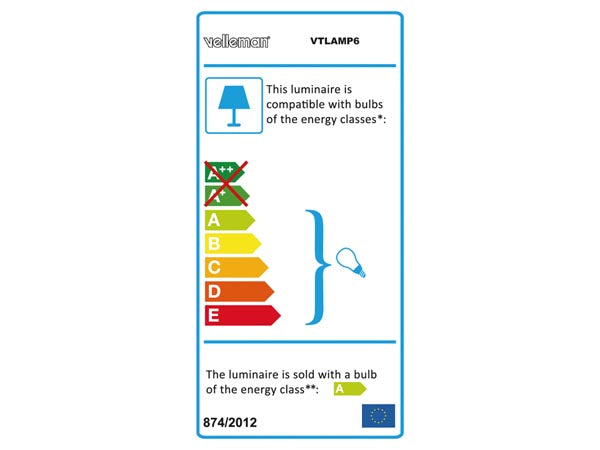 Bord-arbejdslampe - 3 x 14W, Hvid