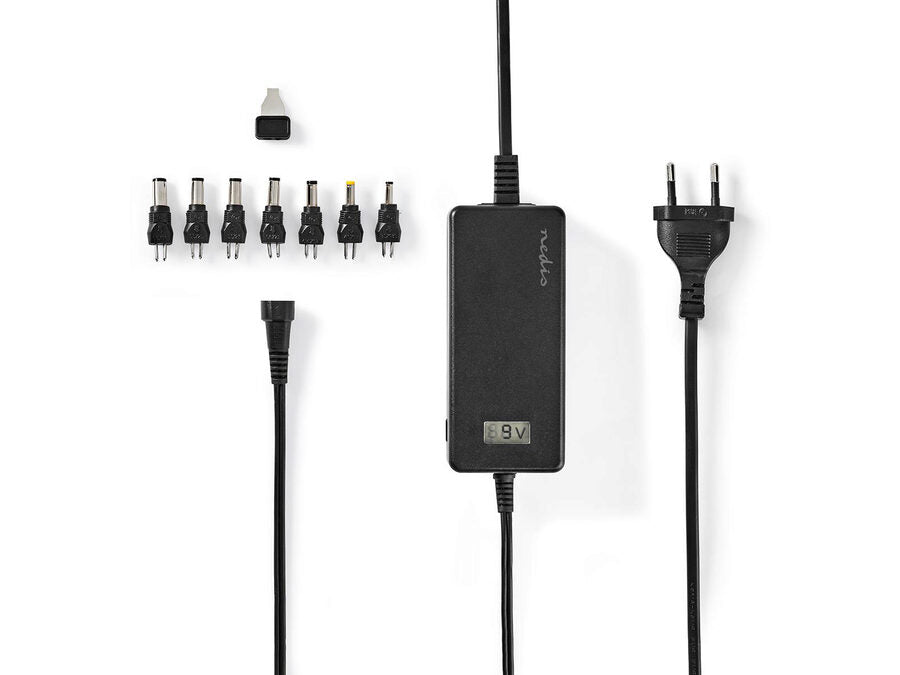 Universal netadapter - 5-24Vdc / 36W (3A) + 7 stik
