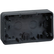 LK Opus 74 underlag 1½ modul vandret - antracit