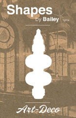 LED filament "Art-Deco" 240V 4W, E27 (1900K) Guld, dæmpbar