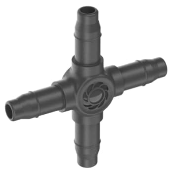 Gardena 4-vejsstykke 4,6mm (3/16")