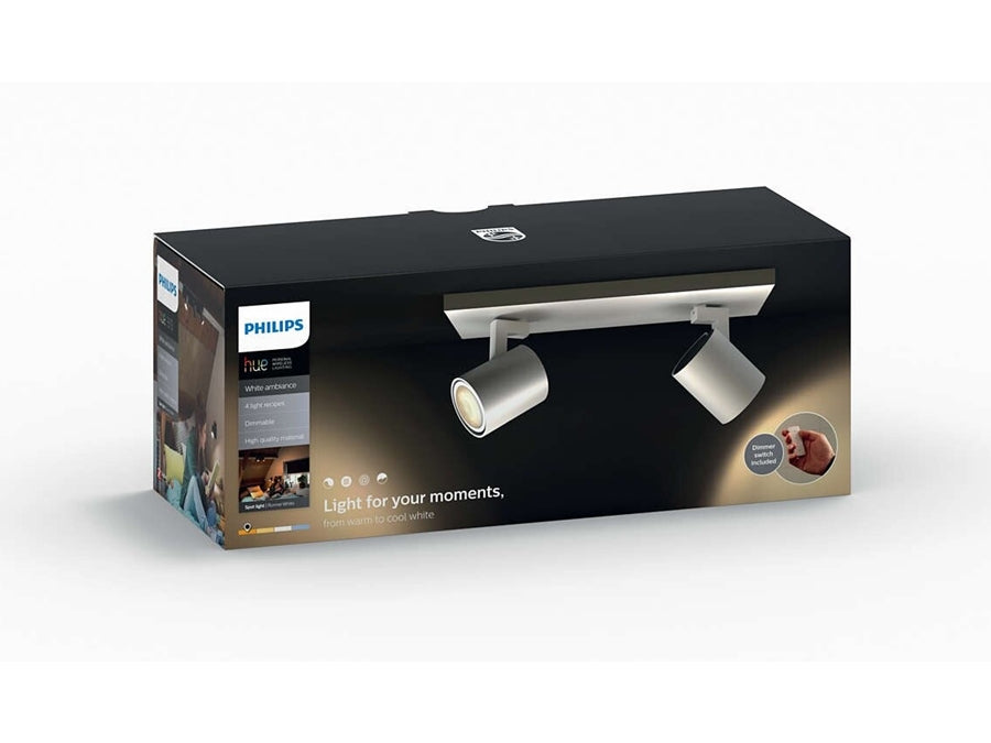 HUE Runner white anbiance - 230V 2x5,5W, Hvid