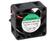 DC blæser - 40x40x20mm 12Vdc / 0,56W, glideleje, 2 ledn.