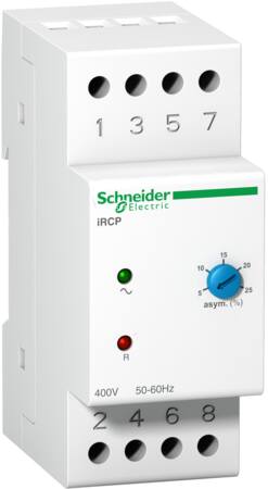 FASEBRUDSRELÆ IRCP 1CO 8A 3X400