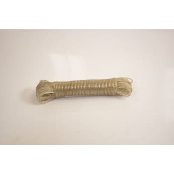 Tøjsnor pvc m/wire 4,0mm 20m