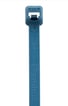 Kabelbinder nylon 6.6 blå detekterbar antibakteriel varmestabiliseret 4,8X291MM