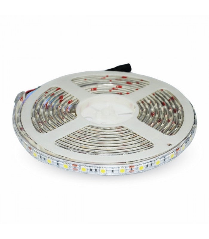 4.8W LED STRIP 6000K kold hvid IP65