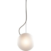 Bright Ripple pendel creme kabel