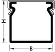 LEDNINGSKANAL BA6 85X127