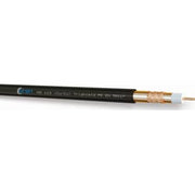 Antennekabel HD113, Ø7,0 mm, 1,13/4,8, PE, sort, R100