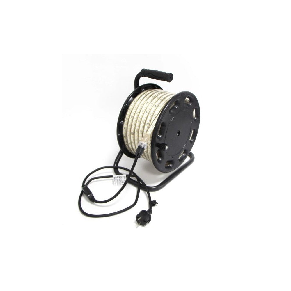 LEDlife arbejdslys - 25m LED strip på tromle - 10W/m - IP67 - 230V - 30000lm - RA88