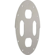 SKOT,MONTAGEPLADE T.2 lamper alu