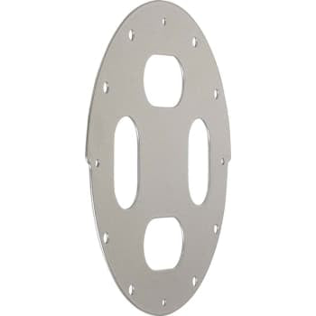 SKOT,MONTAGEPLADE T.2 lamper alu
