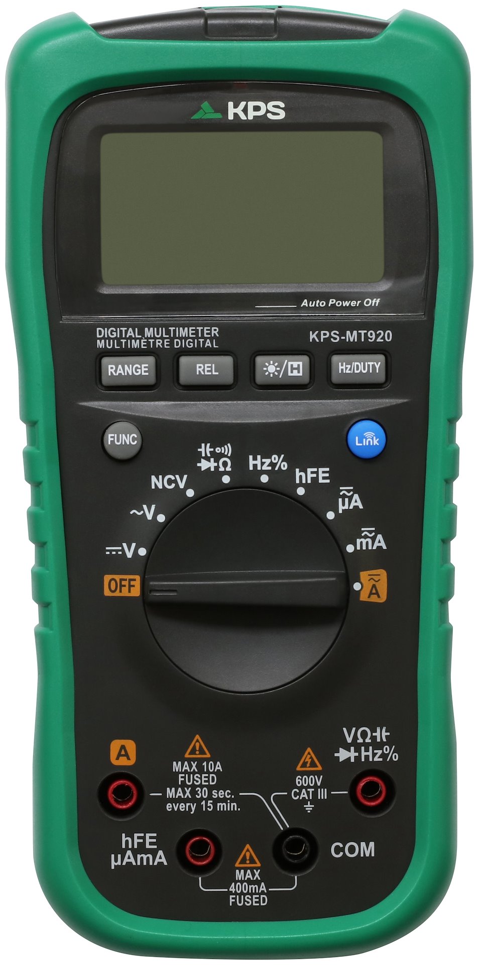 MULTIMETER BT 600V AC/DC