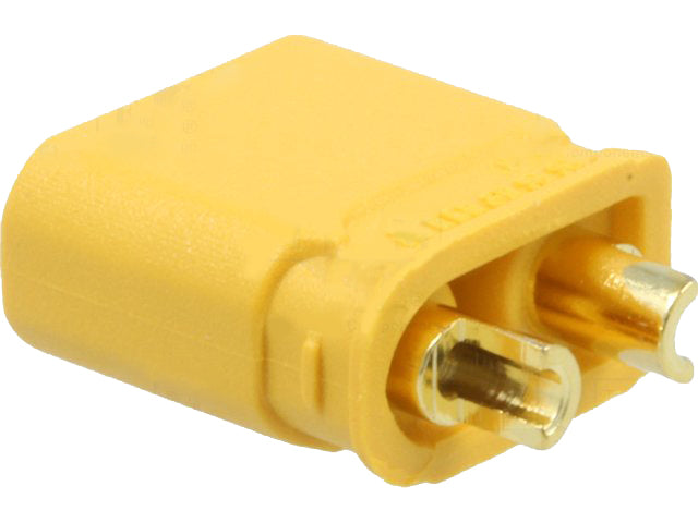 DC-XT30 kabelstik - 2pol han, loddeben