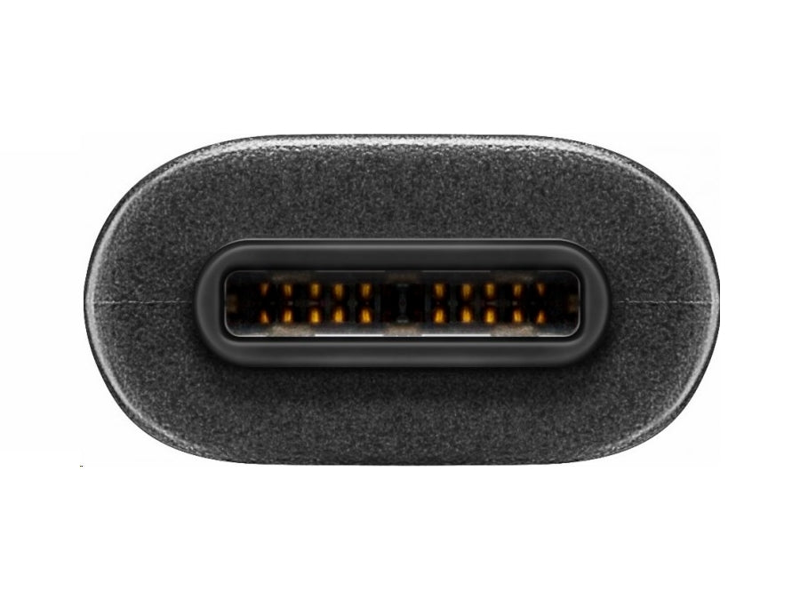 USB 3.1 SuperSpeed kabel - 2 x USB-C han (3A), Sort (0,5m)
