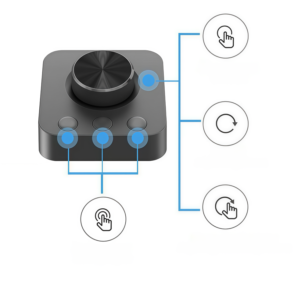 55cm Skærmlys CCT lampe - 5V USB, 7W, trådløs styring - Flimmerfri, RA97, 500lm