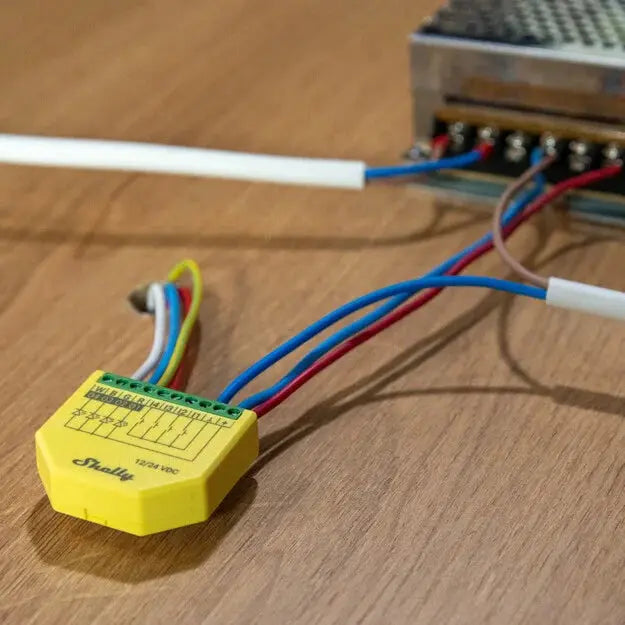Shelly Plus RGBW PM - WiFI 12/24V styring