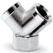 BSP adaptor-female Y connector-3/8 thread 2043 3/8 PIPE AND TUBING FITTING