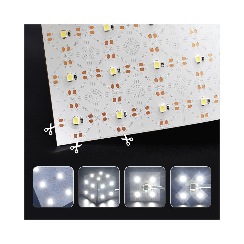 49x24 foldbar LED ark RA94 - 29W, IP20, 24V - 29W/meter, 2700lm/meter