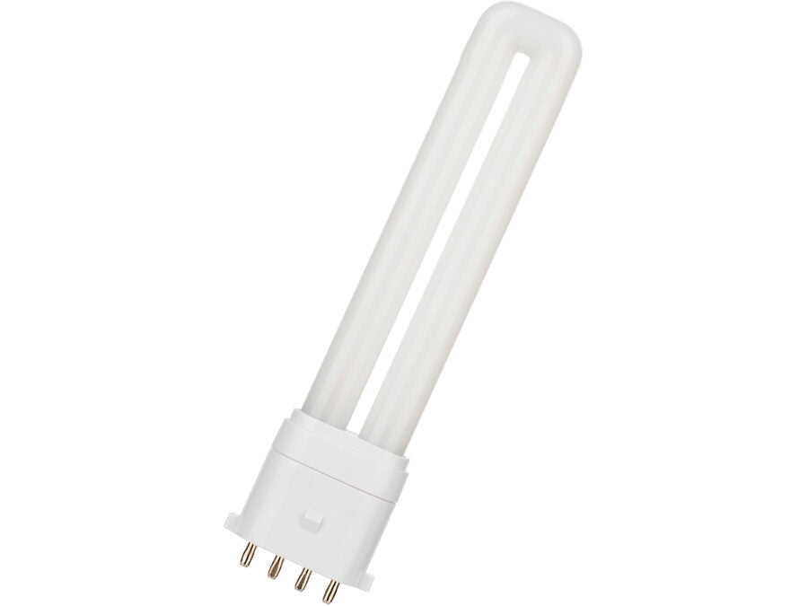 LED PL kompaktrør - 4.5W (9W), 2G7, AC (830)