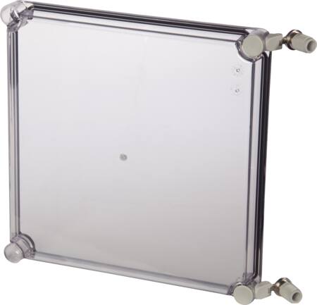 HÆNGSELLÅG 280X280X30 KLAR IP65