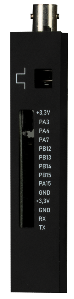 Mini digital oscilloskop - 0-200 KHz, 1 MSa/s, Sort