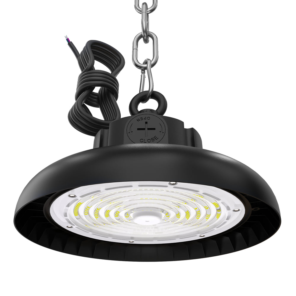 100W Solara 2 LED højtbay med Philips driver - 210lm/w, IP65, 0-10V dæmpbar, 5 års garanti